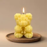 Natural beewax candle