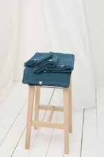 "Comfort BLUE" bathrobe and towel set - Image 2